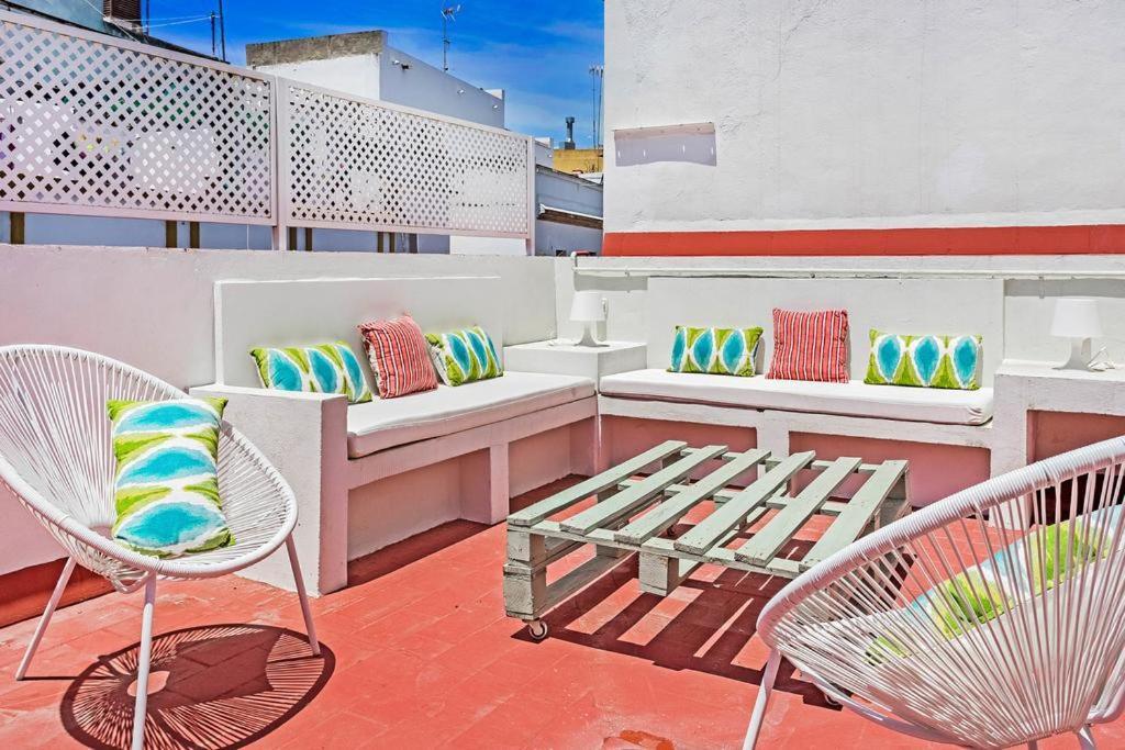 Fam Sevillian Townhouse Villa Sevilla Eksteriør bilde